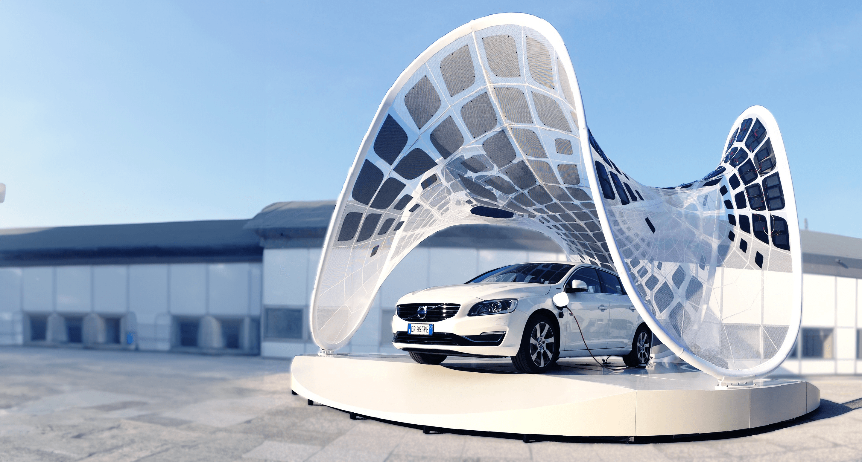 Stand de exhibición moderno